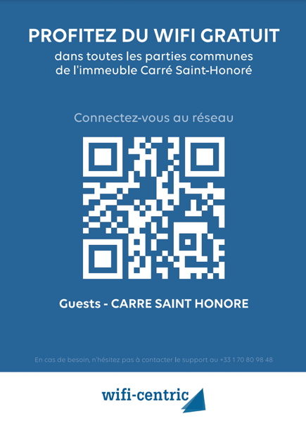 QR Code WiFi guest